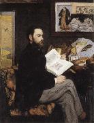 Edouard Manet Emile Zola oil painting artist